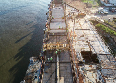 Boh Bros Marine Project aerial view