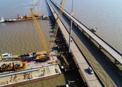 Boh Bros Causeway construction project