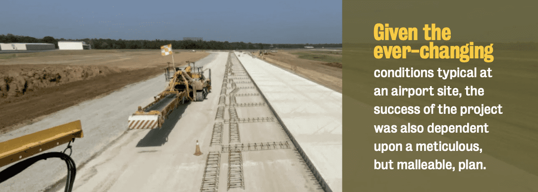 Lafayette Regional Airport Taxiway