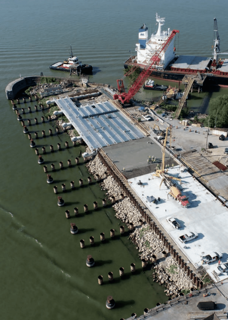 Boh Bros. Repairing and rebuilding the Chalmette Slip